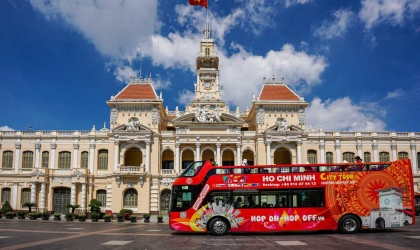 Vé Xe Bus 2 Tầng Hop On Hop Off Thành Phố Hồ Chí Minh