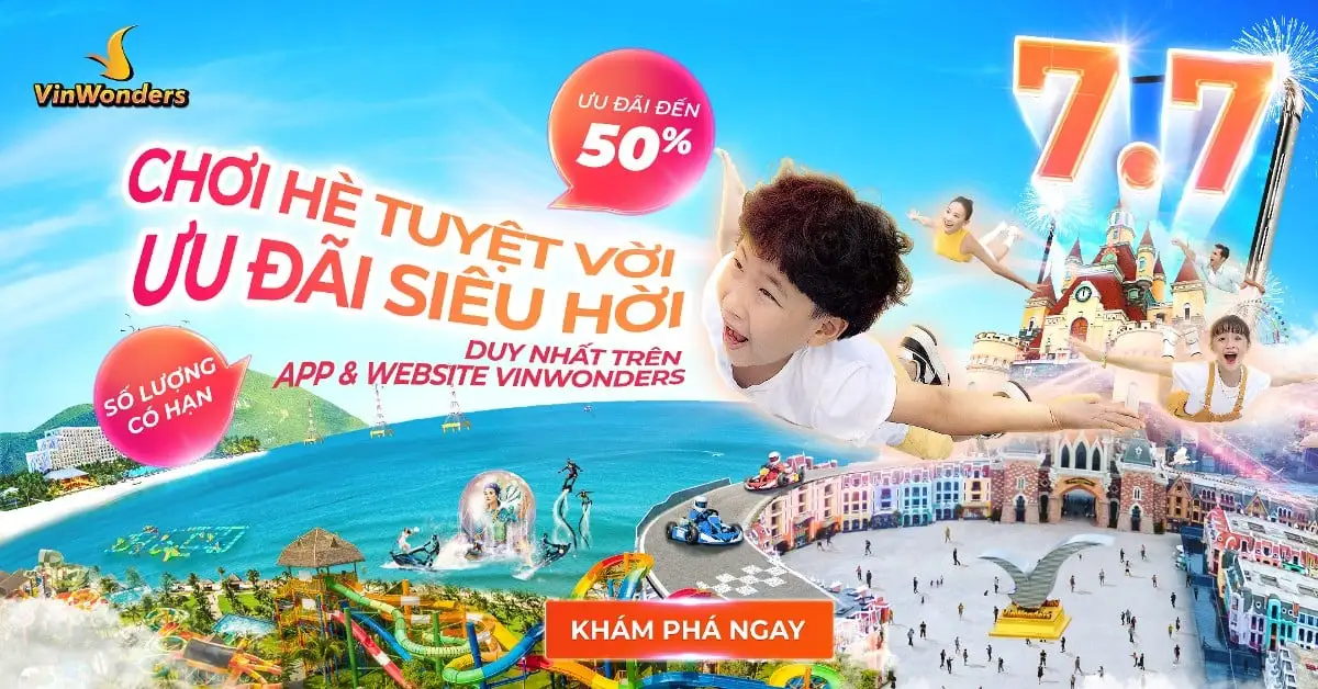 Vé Công Viên Giải Trí VinWonders Nha Trang